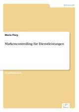 Markencontrolling Fur Dienstleistungen