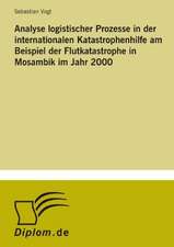 Analyse Logistischer Prozesse in Der Internationalen Katastrophenhilfe Am Beispiel Der Flutkatastrophe in Mosambik Im Jahr 2000: Ein Multi-Ziel-Optimierungsansatz