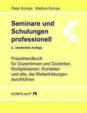 Seminare und Schulungen professionell