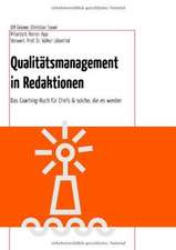 Qualitätsmanagement in Redaktionen