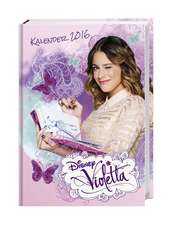 Violetta 17-Monatskalenderbuch A6 2016