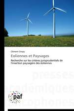 Eoliennes et Paysages