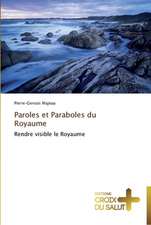 Paroles et Paraboles du Royaume