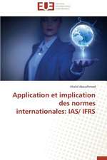 Application Et Implication Des Normes Internationales