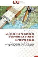 Des Modeles Numeriques D'Altitude Aux Echelles Cartographiques: Alt Rit Et Corpor It