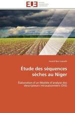 Etude Des Sequences Seches Au Niger: Senegal/France