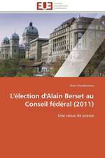 L'Election D'Alain Berset Au Conseil Federal (2011): Mecanismes D'Action D'Additifs Fluores