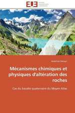 Mecanismes Chimiques Et Physiques D'Alteration Des Roches: France Et Russie