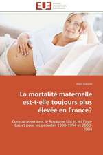 La Mortalite Maternelle Est-T-Elle Toujours Plus Elevee En France?: Cristaux Liquides