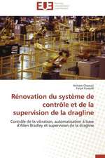 Renovation Du Systeme de Controle Et de La Supervision de La Dragline: Elaboration de Thermistances Ctn