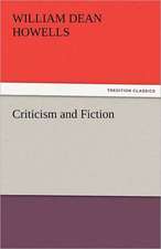 Criticism and Fiction