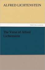 The Verse of Alfred Lichtenstein