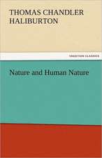 Nature and Human Nature