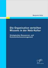 Die Organisation Verteilten Wissens in Der Netz-Kultur: Strategisches Ressourcen- Und Kommunikationsmanagement