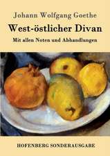 West-östlicher Divan