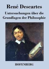 Untersuchungen über die Grundlagen der Philosophie