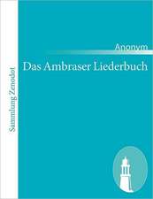 Das Ambraser Liederbuch