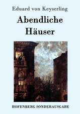 Abendliche Häuser