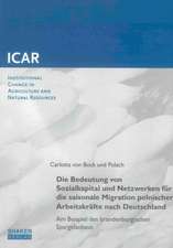 Die Bedeutung von Sozialkapital und Netzwerken für die saisonale Migration polnischer Arbeitskräfte nach Deutschland