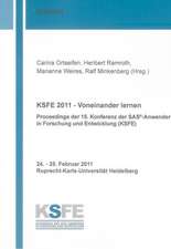 KSFE 2011 - Voneinander lernen