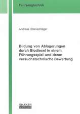 Bildung von Ablagerungen durch Biodiesel in einem Führungsspiel und deren versuchstechnische Bewertung