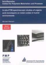 In-situ-FTIR-spectroscopic studies of organic acid monolayers on metal oxides in humid environments