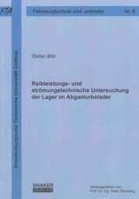 Reibleistungs- und strömungstechnische Untersuchung der Lager im Abgasturbolader