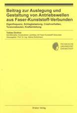 Beitrag zur Auslegung und Gestaltung von Antriebswellen aus Faser-Kunststoff-Verbunden