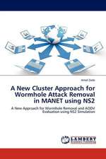 A New Cluster Approach for Wormhole Attack Removal in MANET using NS2