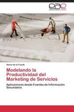 Modelando la Productividad del Marketing de Servicios