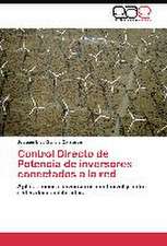 Control Directo de Potencia de inversores conectados a la red