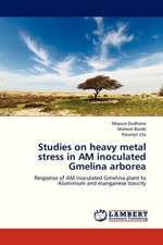 Studies on heavy metal stress in AM inoculated Gmelina arborea