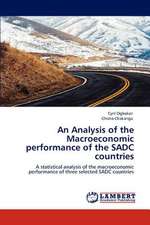 An Analysis of the Macroeconomic performance of the SADC countries