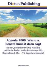 Agenda 2000. Was u.a. Renate Künast dazu sagt