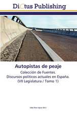 Autopistas de peaje