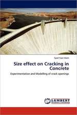 Size effect on Cracking in Concrete