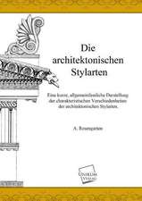 Die architektonischen Stylarten