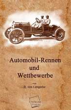 Automobil-Rennen und Wettbewerbe