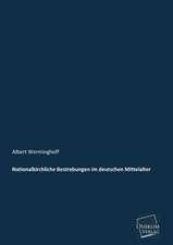 Werminghoff, A: Nationalkirchliche Bestrebungen im deutschen