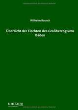 Bausch, W: Übersicht der Flechten des Großherzogtums Baden