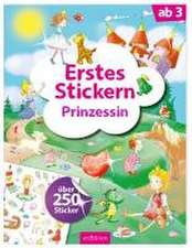 Erstes Stickern Prinzessin