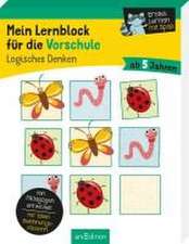 Mein Lernblock für die Vorschule - Logisches Denken