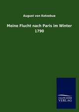 Meine Flucht nach Paris im Winter 1790