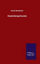 Staatsburgerkunde: Die Bruder Vom Deutschen Hause / Marcus Konig