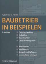 Baubetrieb in Beispielen