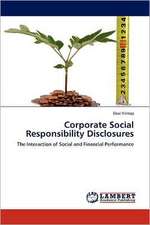 Corporate Social Responsibility Disclosures