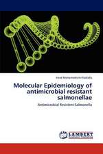 Molecular Epidemiology of antimicrobial resistant salmonellae