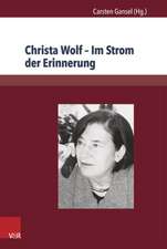 Christa Wolf - Im Strom Der Erinnerung: Wahrnehmung Und Deutung Im Mittelalter Und in Der Moderne