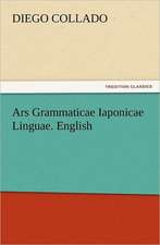 Ars Grammaticae Iaponicae Linguae. English