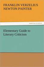 Elementary Guide to Literary Criticism